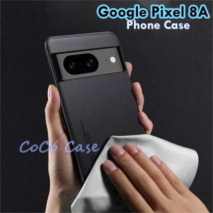 For Google Pixel 8A Cover Silicone Professional Full Case Classic Simple Solid ColorPhone Case Cover sweatproof