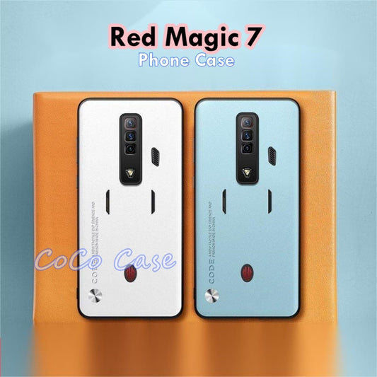 For Red Magic 7 Cover Silicone Professional Full Case Classic Simple Solid Color Phone Case Cover sweatproof