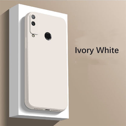 For Honor Play 4T Cover Drop and wear resistant Silicone Full Case Classic Simple Solid Color Phone Case Cover