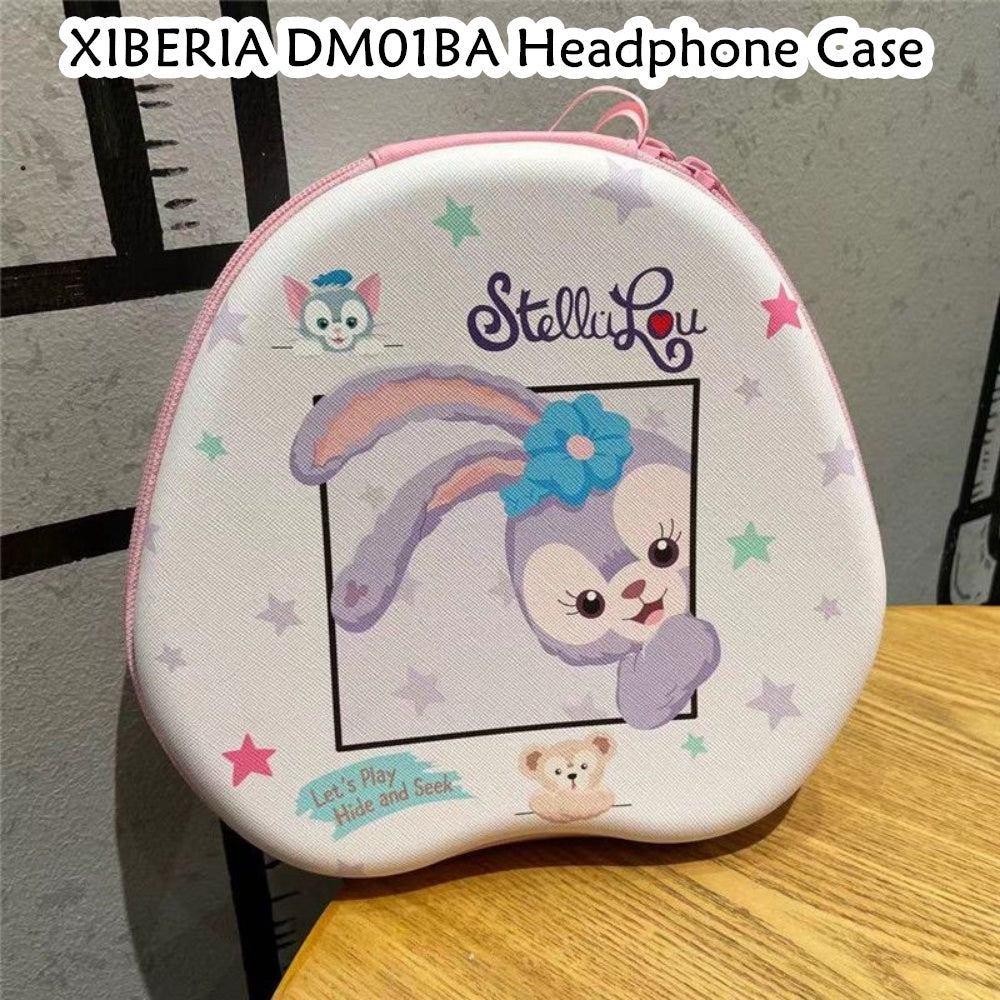 For XIBERIA DM01BA Headphone Case Cartoon Creative Patterns Headset Earpads Storage Bag Casing Box