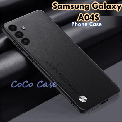 For Samsung Galaxy A04S Cover Silicone Professional Full Case Classic Simple Solid Color Phone Case Cover sweatproof