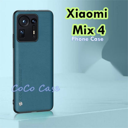 For Xiaomi Mix 4 Cover Silicone Professional Full Case Classic Simple Solid Color Phone Case Cover sweatproof