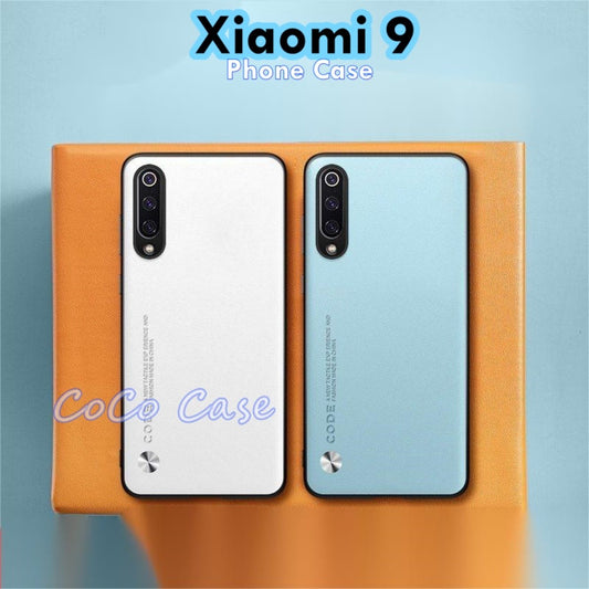For Xiaomi 9 Cover Silicone Professional Full Case Classic Simple Solid Color Phone Case Cover sweatproof