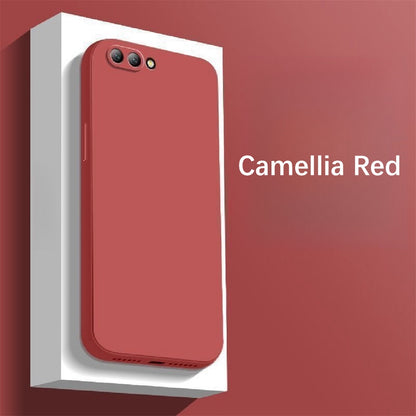 For Huawei Nova 2S Cover Drop and wear resistant Silicone Full Case Classic Simple Solid Color Phone Case Cover