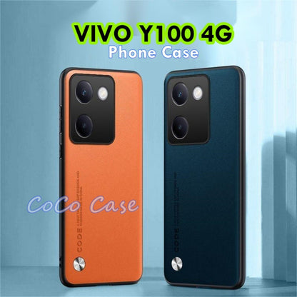 For VIVO Y100 4G  Cover Silicone Professional Full Case Classic Simple Solid Color Phone Case Cover sweatproof