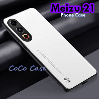 For Meizu 21 Cover Silicone Professional Full Case Classic Simple Solid Color Phone Case Cover sweatproof