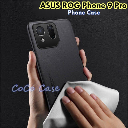 For ASUS ROG Phone 9 Pro Cover Silicone Professional Full Case Classic Simple Solid Color Phone Case Cover sweatproof