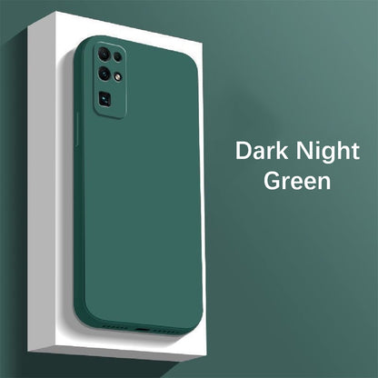For Honor 30 Cover Drop and wear resistant Silicone Full Case Classic Simple Solid Color Phone Case Cover