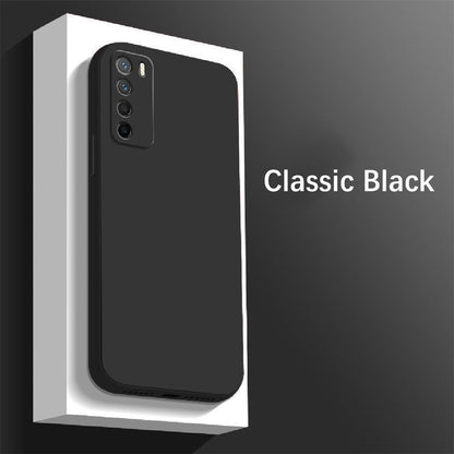 For Honor Play 4 Cover Drop and wear resistant Silicone Full Case Classic Simple Solid Color Phone Case Cover