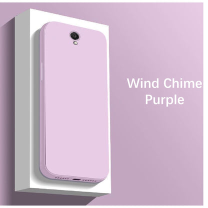 For VIVO Y22 Cover Drop and wear resistant Silicone Full Case Classic Simple Solid Color Phone Case Cover
