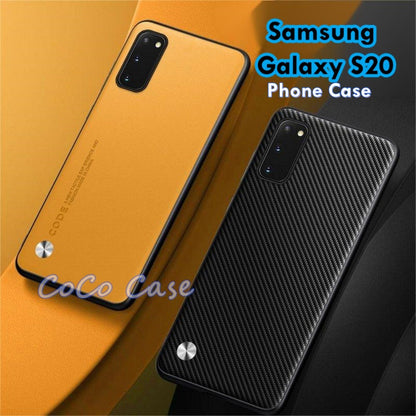 For Samsung Galaxy S20 Cover Silicone Professional Full Case Classic Simple Solid Color Phone Case Cover sweatproof