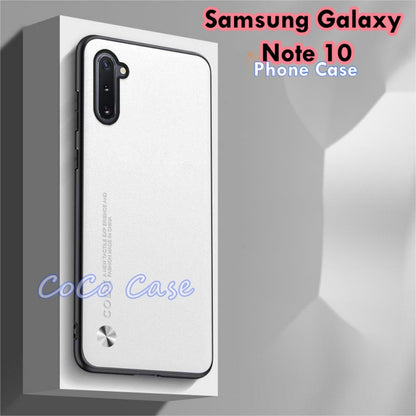 For Samsung Galaxy Note 10 Cover Silicone Professional Full Case Classic Simple Solid Color Phone Case Cover sweatproof