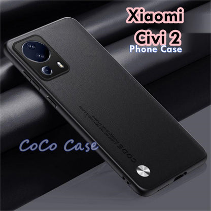 For Xiaomi Civi 2 Cover Silicone Professional Full Case Classic Simple Solid Color Phone Case Cover sweatproof