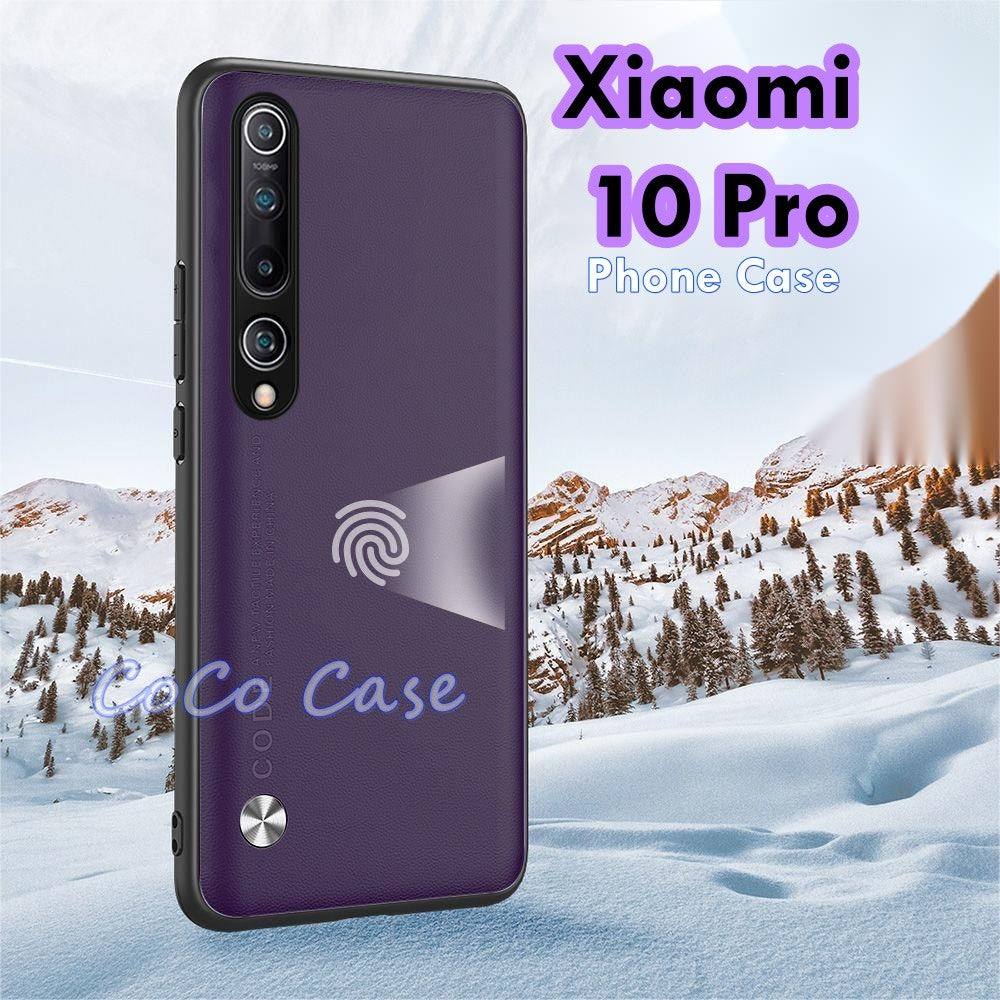 For Xiaomi 10 Pro Cover Silicone Professional Full Case Classic Simple Solid Color Phone Case Cover sweatproof