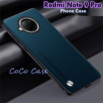 For Redmi Note 9 Pro Cover Silicone Professional Full Case Classic Simple Solid Color Phone Case Cover sweatproof