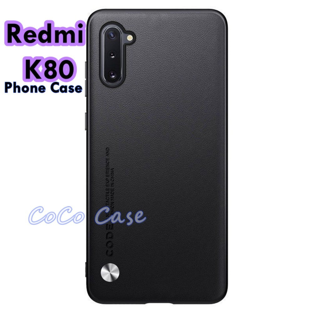 For Redmi K80 Cover Silicone Professional Full Case Classic Simple Solid Color Phone Case Cover sweatproof