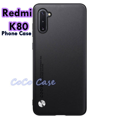 For Redmi K80 Cover Silicone Professional Full Case Classic Simple Solid Color Phone Case Cover sweatproof