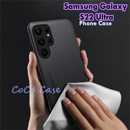 For Samsung Galaxy S22 Ultra Cover Silicone Professional Full Case Classic Simple Solid Color Phone Case Cover sweatproof