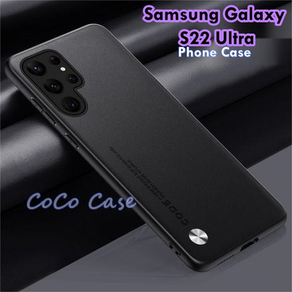 For Samsung Galaxy S22 Ultra Cover Silicone Professional Full Case Classic Simple Solid Color Phone Case Cover sweatproof