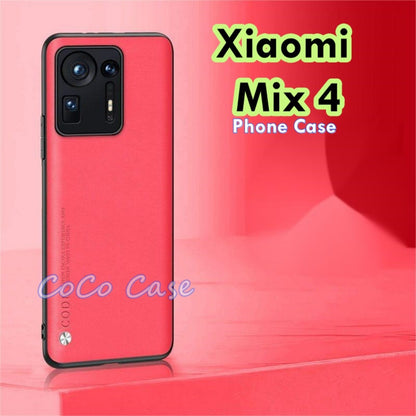 For Xiaomi Mix 4 Cover Silicone Professional Full Case Classic Simple Solid Color Phone Case Cover sweatproof