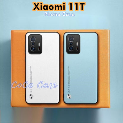 For Xiaomi 11T Cover Silicone Professional Full Case Classic Simple Solid Color Phone Case Cover sweatproof