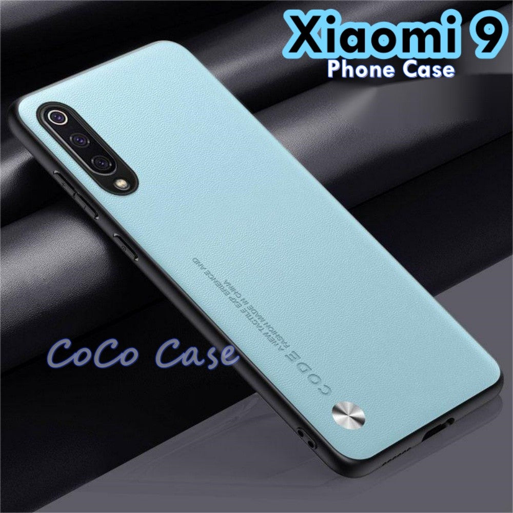 For Xiaomi 9 Cover Silicone Professional Full Case Classic Simple Solid Color Phone Case Cover sweatproof