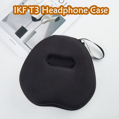 For IKF T3 Headphone Case Cartoon Creative Patterns Headset Earpads Storage Bag Casing Box