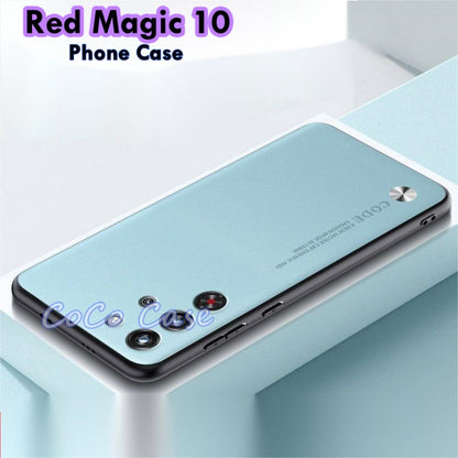 For Red Magic 10 Cover Silicone Professional Full Case Classic Simple Solid Color Phone Case Cover sweatproof