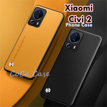 For Xiaomi Civi 2 Cover Silicone Professional Full Case Classic Simple Solid Color Phone Case Cover sweatproof