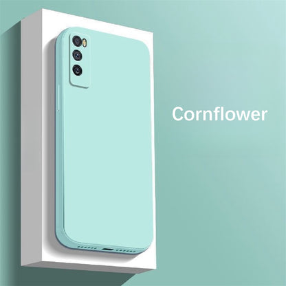 For Huawei Enjoy 20 Pro Cover Drop and wear resistant Silicone Full Case Classic Simple Solid Color Phone Case Cover