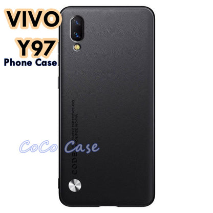 For VIVO Y97 Cover Silicone Professional Full Case Classic Simple Solid Color Phone Case Cover sweatproof