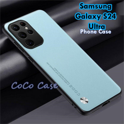 For Samsung Galaxy S24 Ultra Cover Silicone Professional Full Case Classic Simple Solid Color Phone Case Cover sweatproof