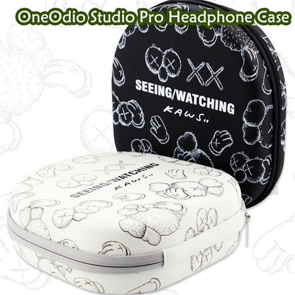 For OneOdio Studio Pro Headphone Case Cartoon Creative Patterns Headset Earpads Storage Bag Casing Box