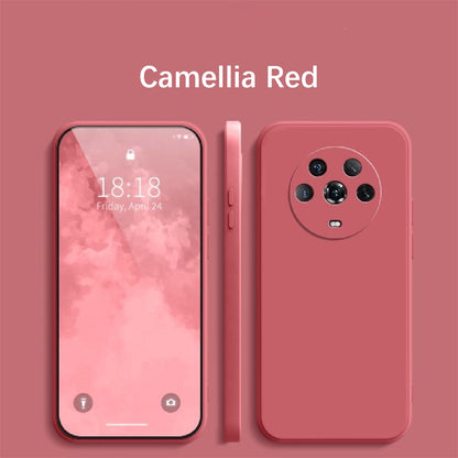 For Honor Magic 3 Pro Cover Drop and wear resistant Silicone Full Case Classic Simple Solid Color Phone Case Cover