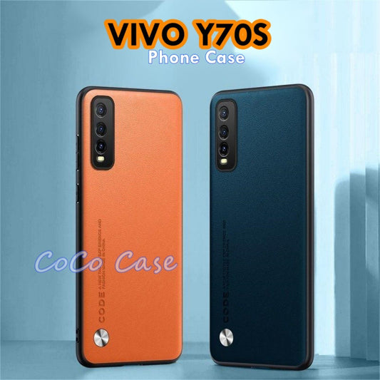 For VIVO Y70S Cover Silicone Professional Full Case Classic Simple Solid Color Phone Case Cover sweatproof