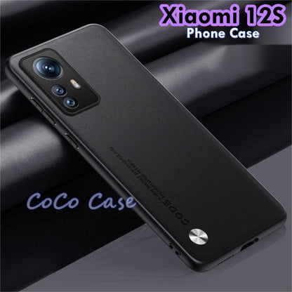 For Xiaomi 12S Cover Silicone Professional Full Case Classic Simple Solid Color Phone Case Cover sweatproof