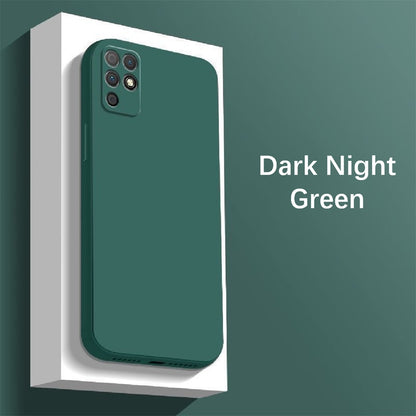 For Honor Play 5T Active Cover Drop and wear resistant Silicone Full Case Classic Simple Solid Color Phone Case Cover