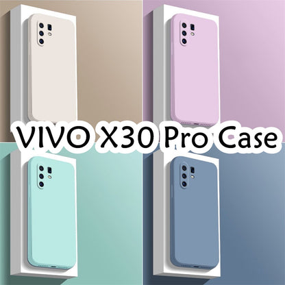 For VIVO X30 Pro Cover Drop and wear resistant Silicone Full Case Classic Simple Solid Color Phone Case Cover