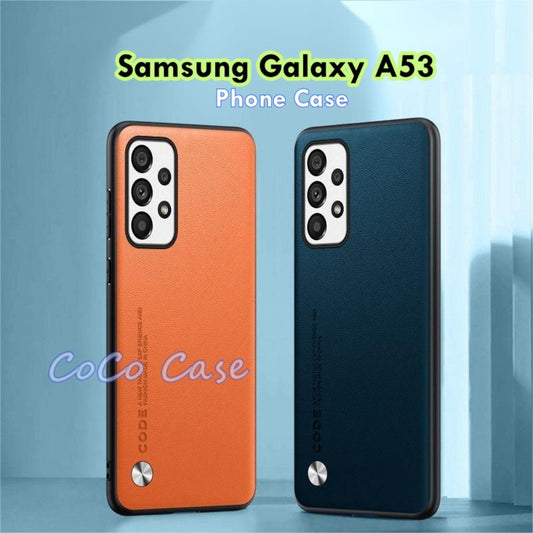 For Samsung Galaxy A53 Cover Silicone Professional Full Case Classic Simple Solid Color Phone Case Cover sweatproof