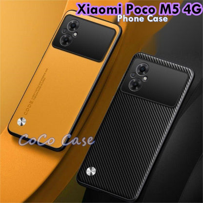 For Xiaomi Poco M5 4G Cover Silicone Professional Full Case Classic Simple Solid Color Phone Case Cover sweatproof