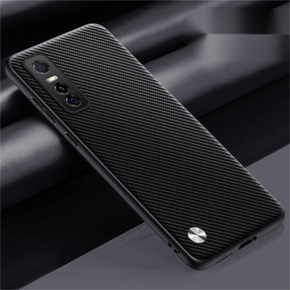 For VIVO Y73S Cover Silicone Professional Full Case Classic Simple Solid Color Phone Case Cover sweatproof