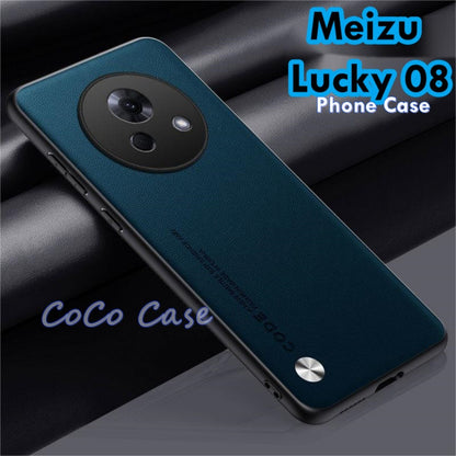 For Meizu Lucky 08 Cover Silicone Professional Full Case Classic Simple Solid Color Phone Case Cover sweatproof
