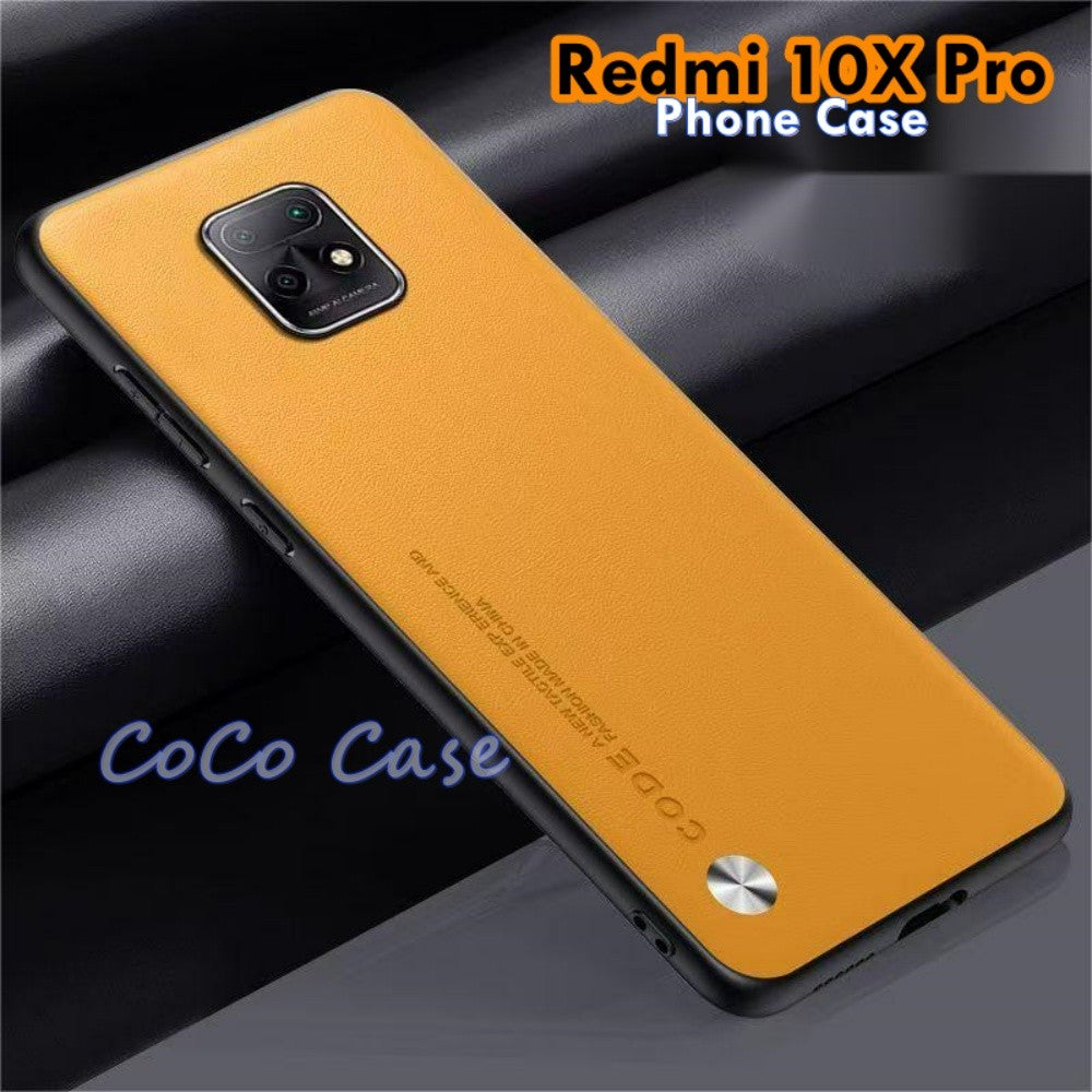 For Redmi 10X Pro Cover Silicone Professional Full Case Classic Simple Solid Color Phone Case Cover sweatproof