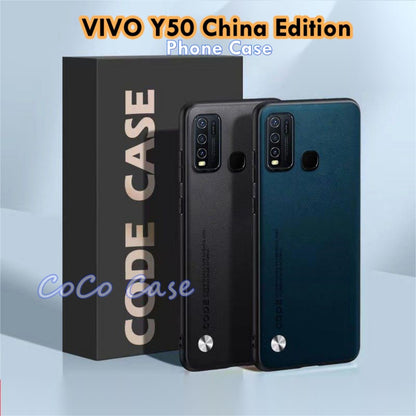 For VIVO Y50 China Edition Cover Silicone Professional Full Case Classic Simple Solid Color Phone Case Cover sweatproof