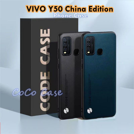 For VIVO Y50 China Edition Cover Silicone Professional Full Case Classic Simple Solid Color Phone Case Cover sweatproof