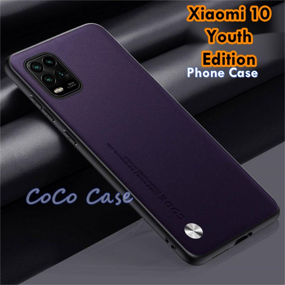 For Xiaomi 10 Youth Edition Cover Silicone Professional Full Case Classic Simple Solid Color Phone Case Cover sweatproof