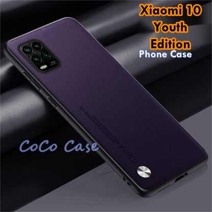 For Xiaomi 10 Youth Edition Cover Silicone Professional Full Case Classic Simple Solid Color Phone Case Cover sweatproof
