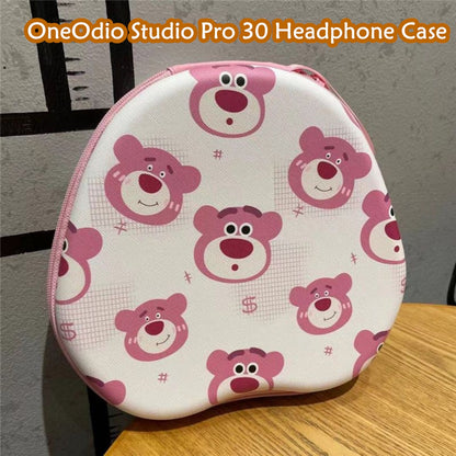 For OneOdio Studio Pro 30 Headphone Case Cartoon Creative Patterns Headset Earpads Storage Bag Casing Box