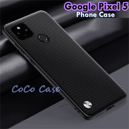 For Google Pixel 5 Cover Silicone Professional Full Case Classic Simple Solid Color Phone Case Cover sweatproof