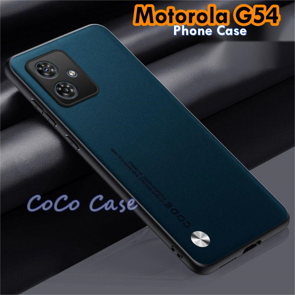 For Motorola G54 Cover Silicone Professional Full Case Classic Simple Solid Color Phone Case Cover sweatproof